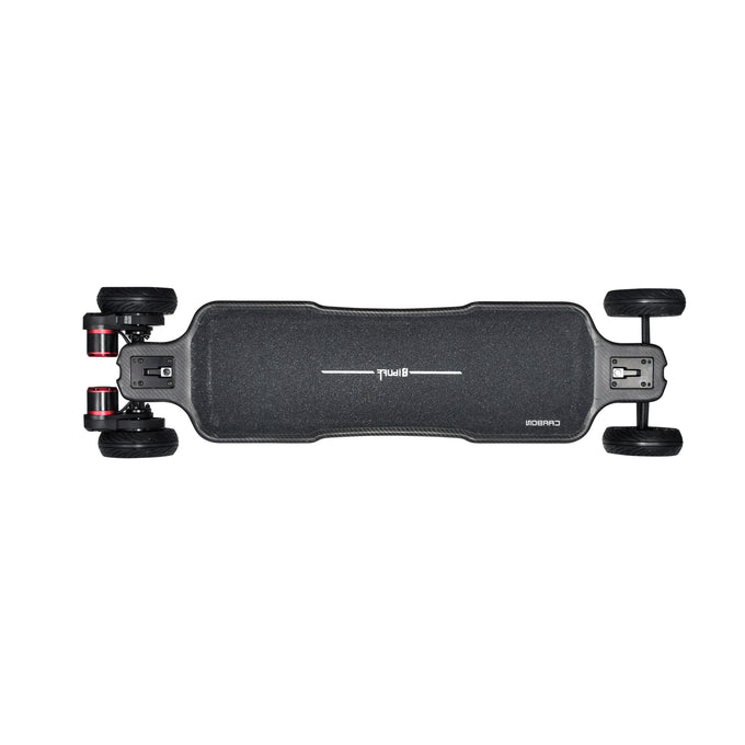 BIBUFF U2 Carbon All Terrain Electric Skateboard with High Power Ultra High Torque Motors