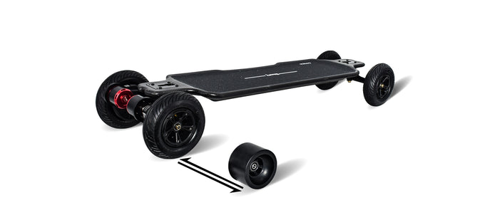 BIBUFF Carbon 2 in 1 ELECTRIC SKATEBOARD