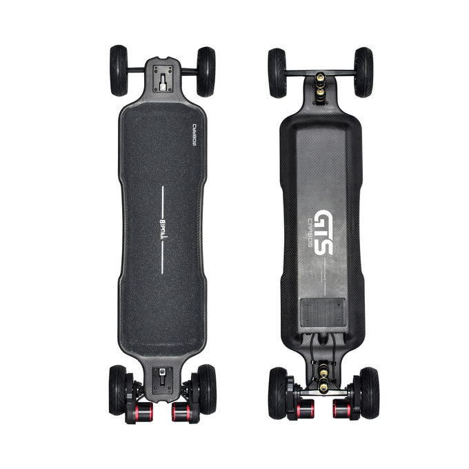 BIBUFF U2 Carbon All Terrain Electric Skateboard with High Power Ultra High Torque Motors