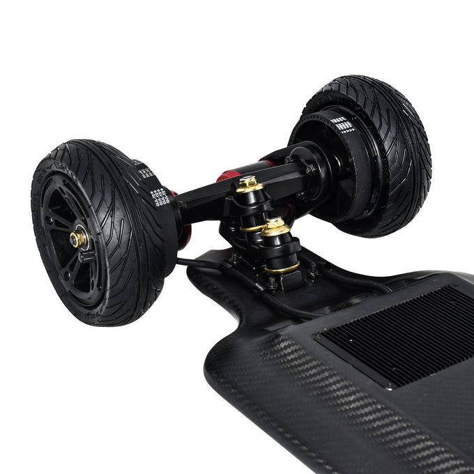 BIBUFF U2 Carbon All Terrain Electric Skateboard with High Power Ultra High Torque Motors